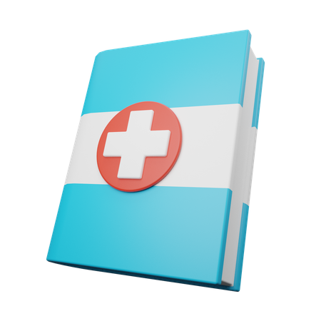 Libro medico  3D Illustration