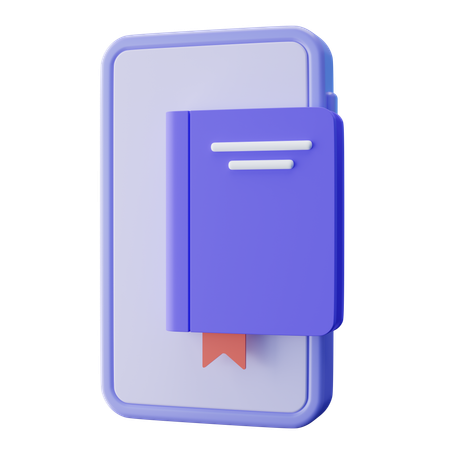 Libro en línea  3D Icon