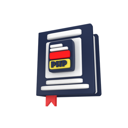 Libro php  3D Icon