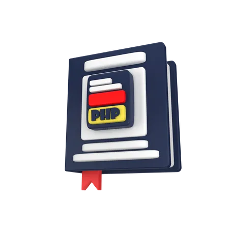 Libro php  3D Icon