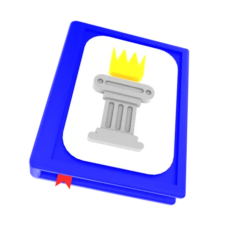 Libro real  3D Icon