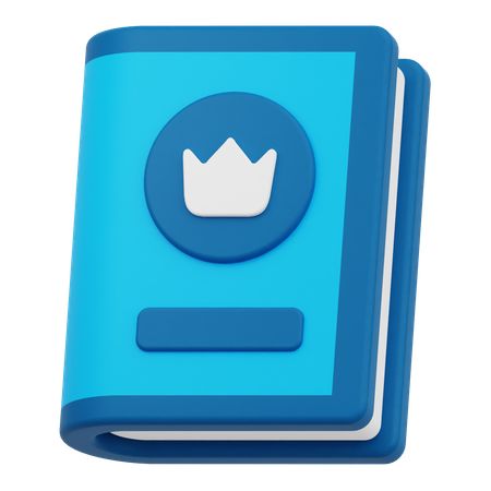 Libro real  3D Icon