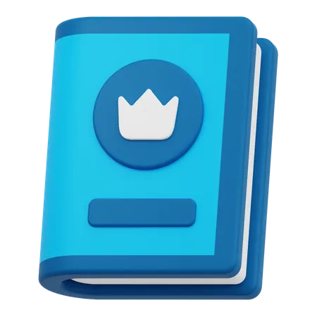 Libro real  3D Icon