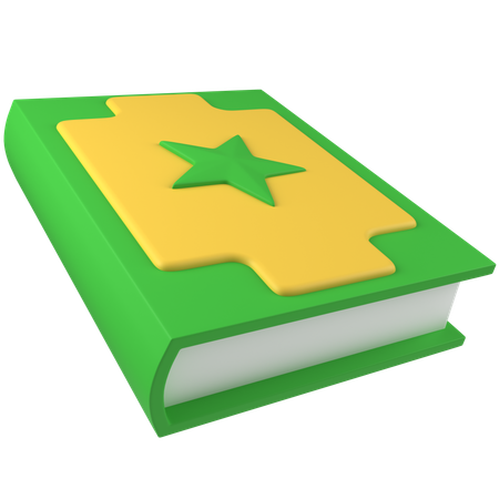 Libro sagrado  3D Icon