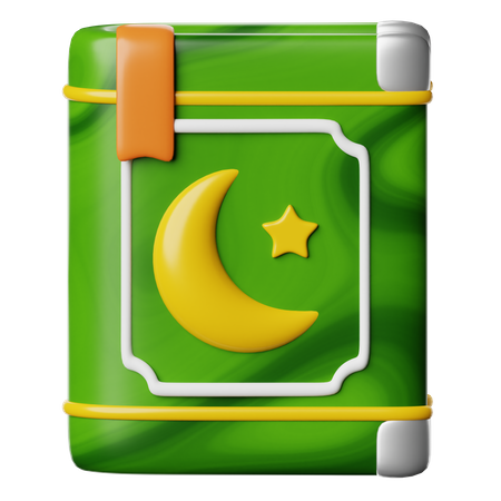 Libro del Sagrado Corán  3D Icon