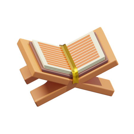 Libro sagrado del corán  3D Icon