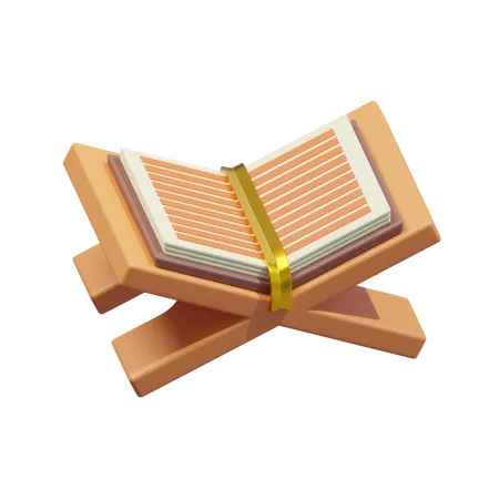 Libro sagrado del corán  3D Icon