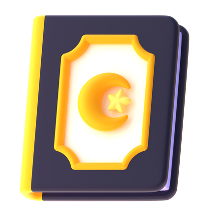 Libro sagrado  3D Icon