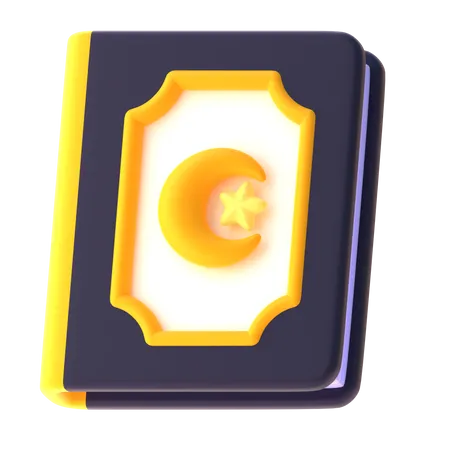 Libro sagrado  3D Icon