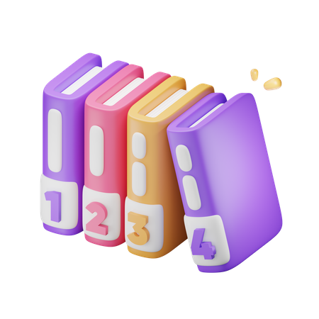 Libro vertical  3D Icon