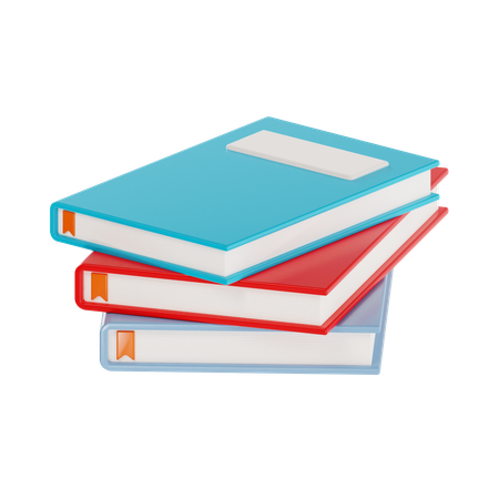 Libros  3D Icon