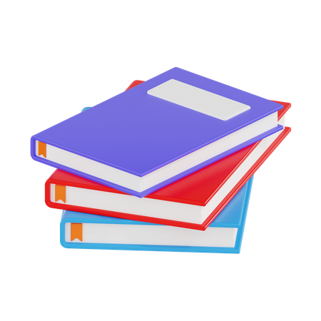 Libros  3D Icon