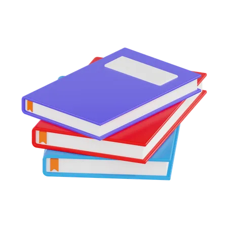 Libros  3D Icon