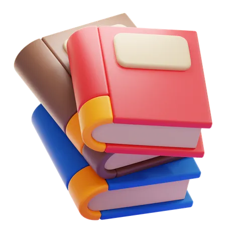 Libros  3D Icon