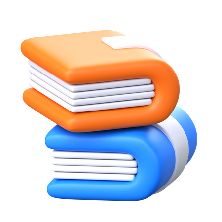 Libros  3D Icon