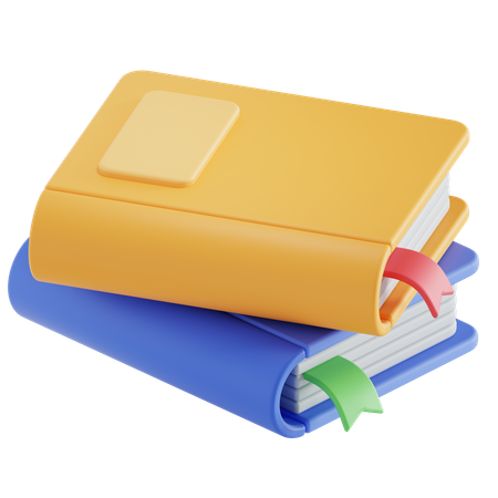 Libros  3D Icon