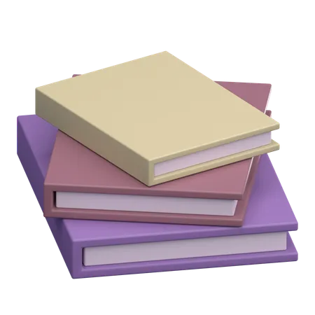 Libros  3D Icon