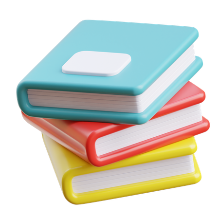 Libros  3D Icon