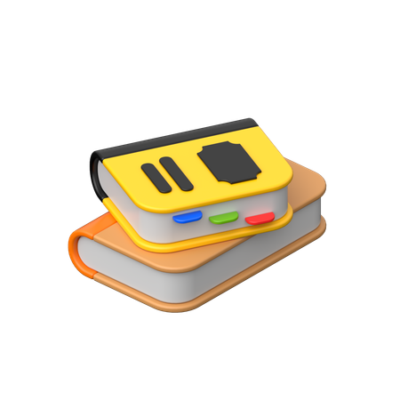 Libros  3D Icon