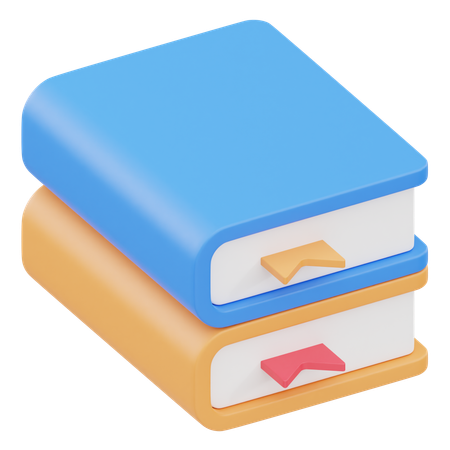 Libros  3D Icon