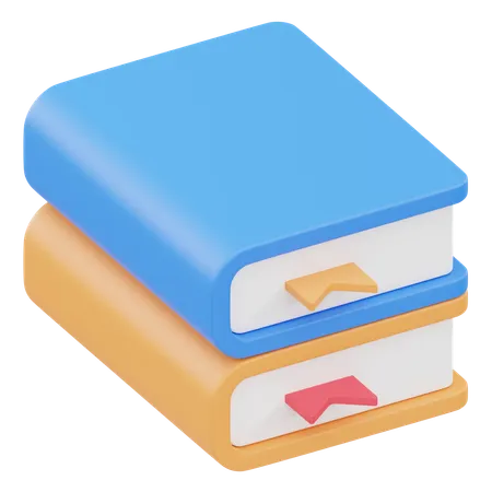 Libros  3D Icon