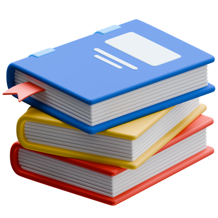 Libros  3D Icon