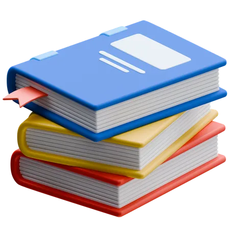 Libros  3D Icon