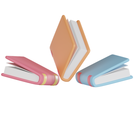 Libros  3D Icon