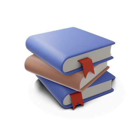 Libros  3D Icon