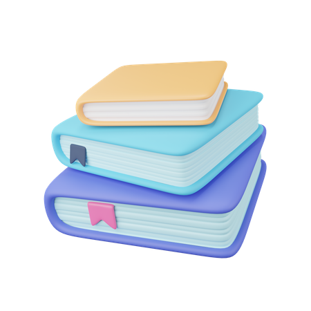 Libros  3D Icon