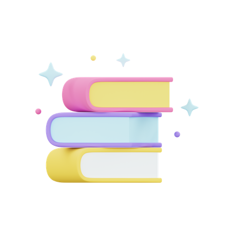 Libros  3D Icon