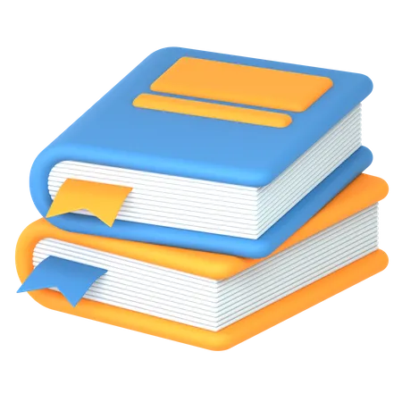 Libros  3D Icon