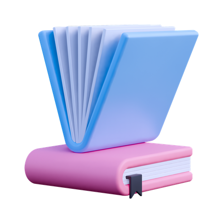 Libros  3D Icon