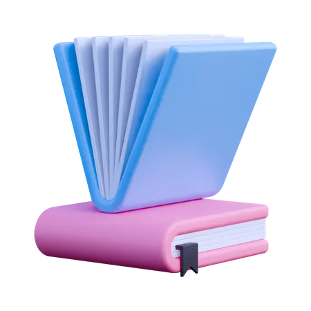 Libros  3D Icon