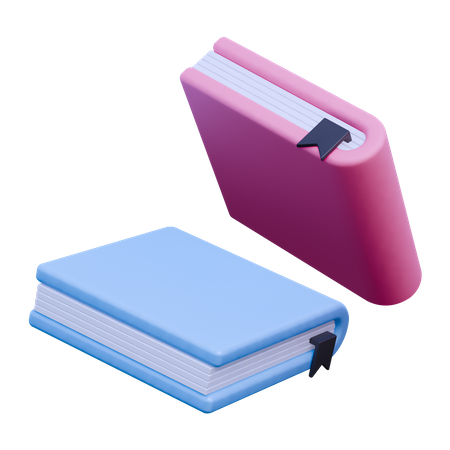 Libros  3D Icon