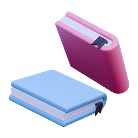 Libros  3D Icon