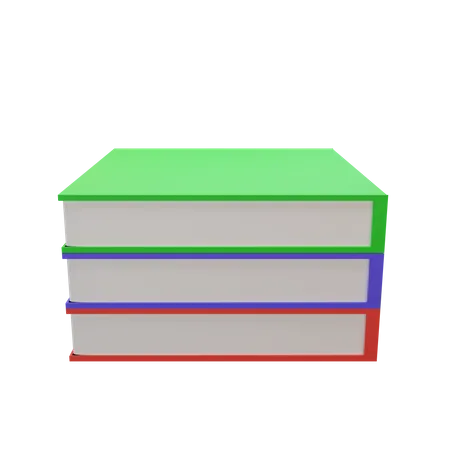 Libros  3D Icon