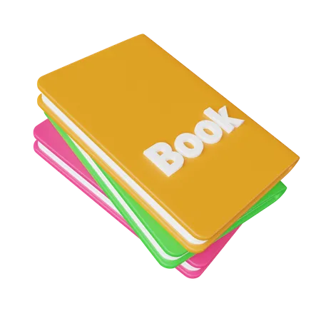 Libros  3D Icon
