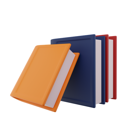 Libros  3D Icon