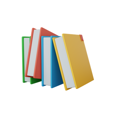 Libros  3D Icon