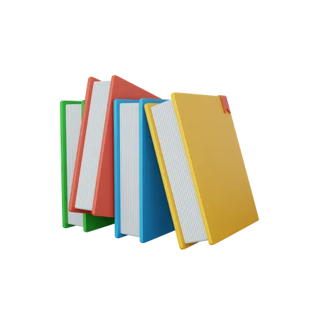 Libros  3D Icon