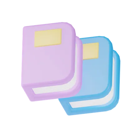 Libros  3D Icon