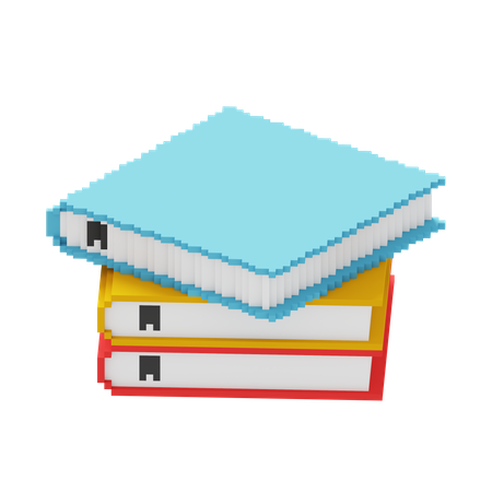 Libros  3D Icon