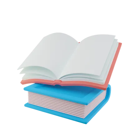 Libros  3D Icon