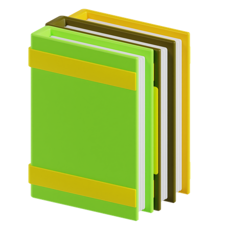 Libros  3D Icon