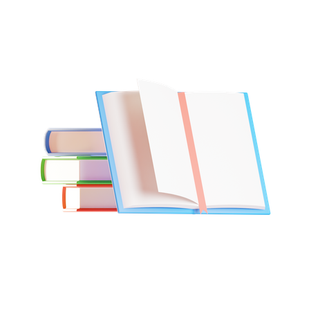 Libros  3D Icon