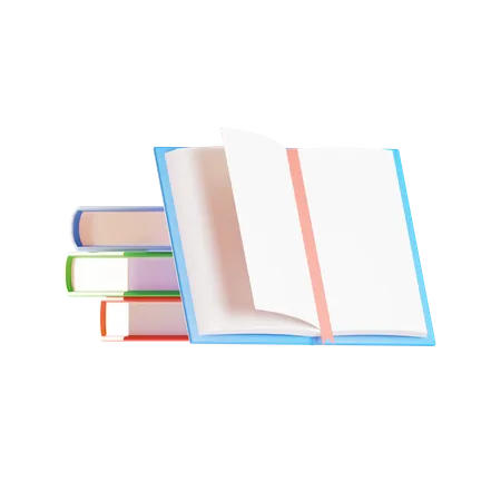 Libros  3D Icon