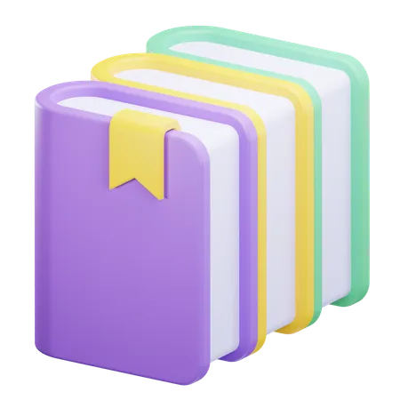 Libros  3D Icon