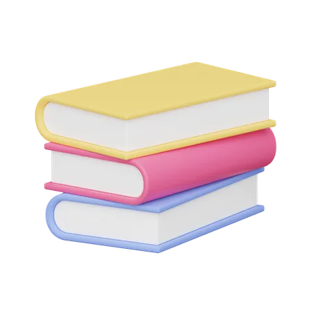 Libros  3D Icon