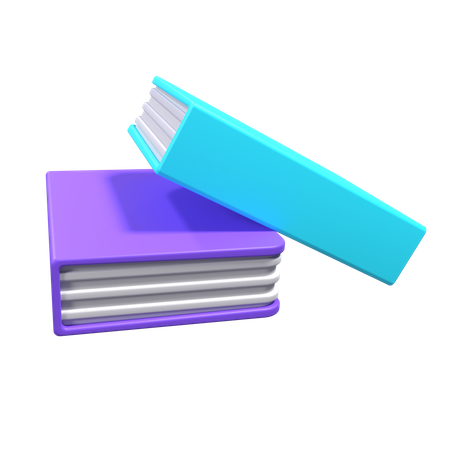 Libros  3D Icon